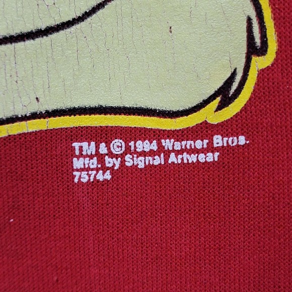 Authentic Vintage Wiley Coyote Christmas Sweatshirt - Picture 4 of 10